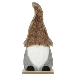 BAUHAUS Dekofigur L X B X H: 26 X 6 X 60 Cm, Braun, Holz