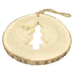 BAUHAUS Dekoelement Baumscheibe Durchmesser: 30 Cm -Jalousien Verkäufe 12 1753