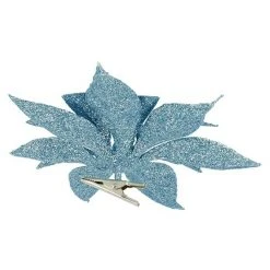 BAUHAUS Dekoblüten Weihnachtsstern Durchmesser: 18 Cm, Kunststoff, Blau -Jalousien Verkäufe 12 1789