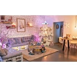 BAUHAUS Dekoblüten Weihnachtsstern Durchmesser: 18 Cm, Kunststoff, Blau -Jalousien Verkäufe 12 1790