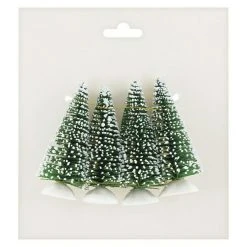 BAUHAUS Dekofigur L X B X H: 14 X 15 X 3 Cm, Weißes Glitzer, Kunststoff