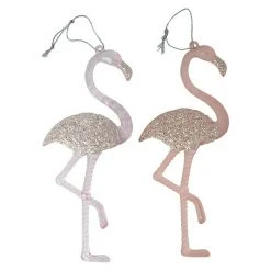 BAUHAUS Christbaumschmuck Flamingo Rosa, Kunststoff, 1 Stk.