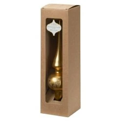 BAUHAUS Christbaumspitze Glas, Gold -Jalousien Verkäufe 12 1844