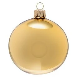 BAUHAUS Weihnachtskugeln 24 Stk., Durchmesser: 7 Cm, Gold, Glas -Jalousien Verkäufe 12 1860