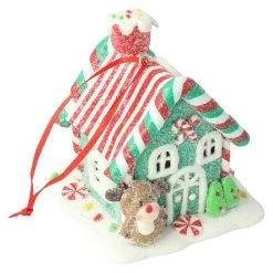 BAUHAUS Kurt Adler Christbaumschmuck Lebkuchenhaus Kunststoff, 1 Stk. -Jalousien Verkäufe 12 1889