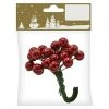 BAUHAUS Dekoartikel Beeren Rot, Kunststoff, 24 Stk.