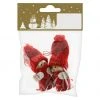 BAUHAUS Christbaumschmuck Wichtel Rot Rot, Holz, 2 Stk.