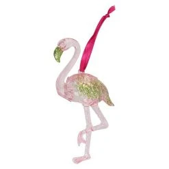 BAUHAUS Kurt Adler Christbaumschmuck Flamingo Rosa, Kunststoff, 1 Stk.