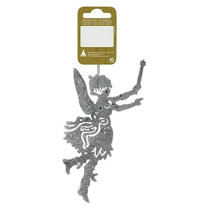 BAUHAUS Christbaumschmuck Fee Glitter Silber Silber, Kunststoff 3 BAUHAUS Christbaumschmuck Fee Glitter Silber Silber, Kunststoff