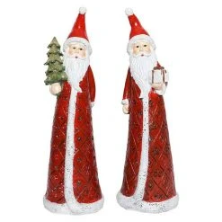 BAUHAUS Dekofigur Weihnachtsmann Höhe: 30 Cm, Kunststein