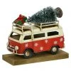 BAUHAUS Dekofigur Weihnachtsbus Höhe: 10 Cm, Metall, Rot -Jalousien Verkäufe 12 1991