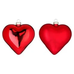 BAUHAUS Weihnachtskugeln 1 Stk., Merry Red, Glas