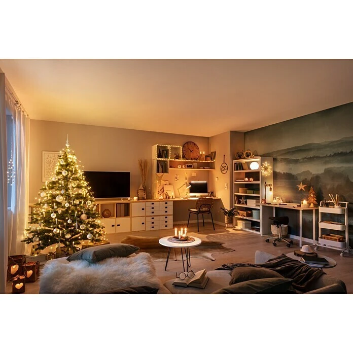 BAUHAUS Christbaumspitze Höhe: 8 Cm, Weiß, Glas 5 BAUHAUS Christbaumspitze Höhe: 8 Cm, Weiß, Glas – Bild 3