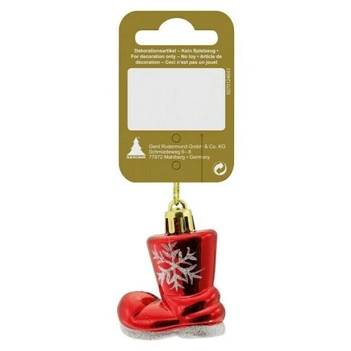 BAUHAUS Christbaumschmuck Stiefel Rot, Kunststoff 4 BAUHAUS Christbaumschmuck Stiefel Rot, Kunststoff -Jalousien Verkäufe 12 2034