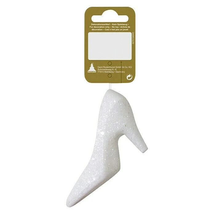 BAUHAUS Christbaumschmuck Weiß, Kunststoff, 1 Stk. 3 BAUHAUS Christbaumschmuck Weiß, Kunststoff, 1 Stk.