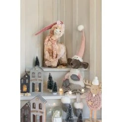 BAUHAUS Dekofigur L X B X H: 23 X 13 X 42 Cm, Pink, Textil -Jalousien Verkäufe 12 252