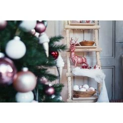 BAUHAUS Christbaumschmuck Geschenkbox Rosa, Kunststoff, 4 Stk. -Jalousien Verkäufe 12 266