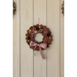 BAUHAUS Dekokranz Mit Tannenzapfen Durchmesser: 40 Cm, Beere -Jalousien Verkäufe 12 276