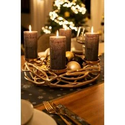 BAUHAUS Kerzenständer Ø X H: 41,5 X 11 Cm, Gold -Jalousien Verkäufe 12 293