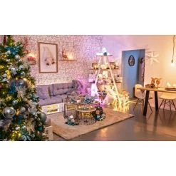 BAUHAUS Weihnachtsmann Wichtel 65 Cm, Weiß/Silber -Jalousien Verkäufe 12 304