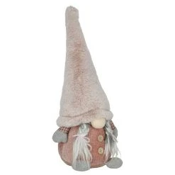 BAUHAUS Dekofigur Wichtelmädchen Mit Zöpfen B X H: 16 X 40 Cm, Rosa