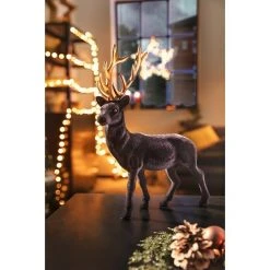 BAUHAUS Dekofigur Hirsch Höhe: 33 Cm