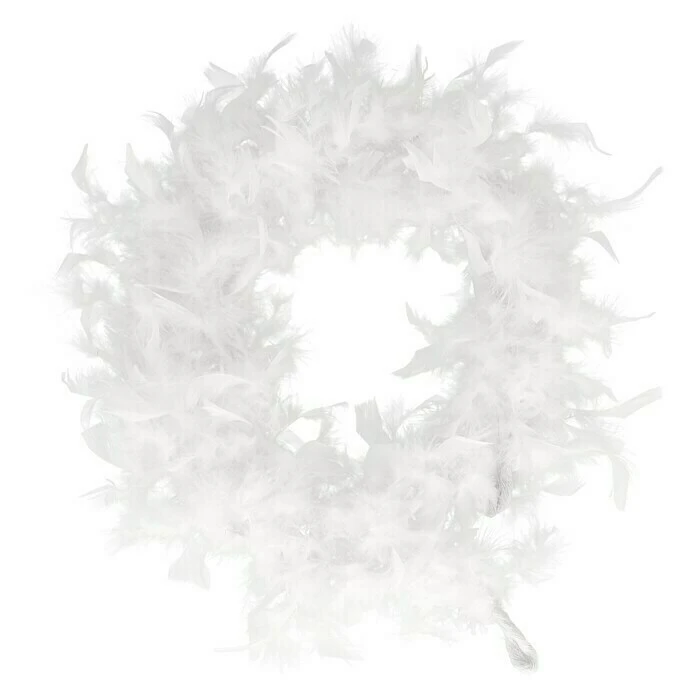 BAUHAUS Dekoelement Federboa Weiß, Federn 3 BAUHAUS Dekoelement Federboa Weiß, Federn