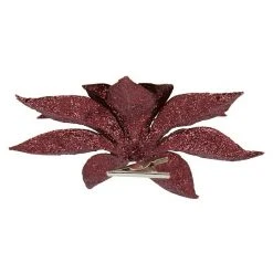 BAUHAUS Dekoblüten Weihnachtsstern Durchmesser: 18 Cm, Kunststoff, Bordeaux -Jalousien Verkäufe 12 338