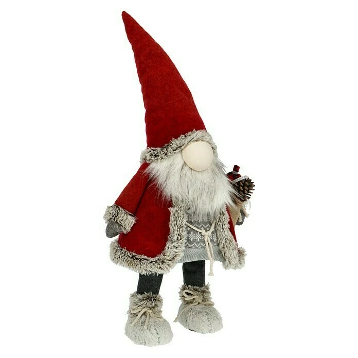 BAUHAUS Weihnachtsmann Wichtel 78 Cm, Rot 4 BAUHAUS Weihnachtsmann Wichtel 78 Cm, Rot – Bild 2