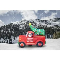 BAUHAUS LED-Dekofigur Außen, Polyester, Höhe: 215 Cm