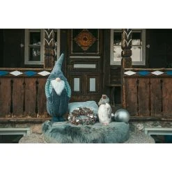 BAUHAUS Weihnachtsmann Wichtel 95 Cm, Blau -Jalousien Verkäufe 12 397