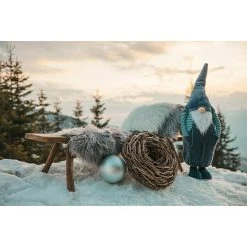 BAUHAUS Weihnachtsmann Wichtel 95 Cm, Blau -Jalousien Verkäufe 12 398