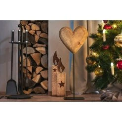 BAUHAUS Dekofigur Herz Höhe: 50 Cm, Holz -Jalousien Verkäufe 12 414