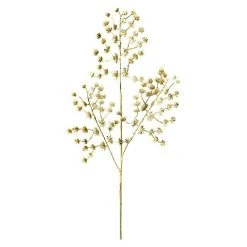 BAUHAUS Dekozweige Mit Glitzer Gold, Höhe: 78 Cm