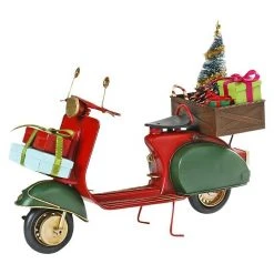 BAUHAUS Dekofigur Weihnachtsroller Metall, Rot -Jalousien Verkäufe 12 506