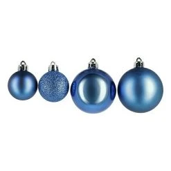 BAUHAUS Weihnachtskugeln 50 Stk., Blau, Kunststoff -Jalousien Verkäufe 12 528