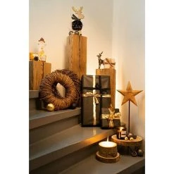 BAUHAUS Dekofigur Hirsch Höhe: 27 Cm, Holz -Jalousien Verkäufe 12 560