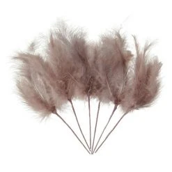 BAUHAUS Deko-Streuteile Feder Rosa, 6 Stk., Länge: 8 Cm -Jalousien Verkäufe 12 573