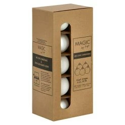 BAUHAUS Christbaumkugel Just White, Glas, Durchmesser: 6 Cm -Jalousien Verkäufe 12 578