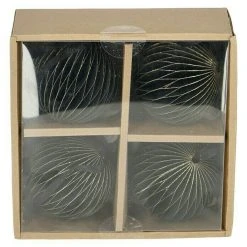 BAUHAUS Weihnachtskugeln Schwarz, Durchmesser: 8 Cm, 4 Stk., Papier -Jalousien Verkäufe 12 586