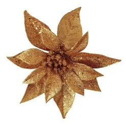 BAUHAUS Christbaumschmuck Christrose Kupfer, Kunststoff