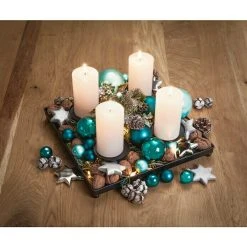 BAUHAUS Dekoelement Zapfen Gold, Länge: 16 Cm, Glitzernd -Jalousien Verkäufe 12 627