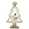 BAUHAUS Dekofigur Tannenbaum Mit Schneemann B X H: 17 X 27,5 Cm