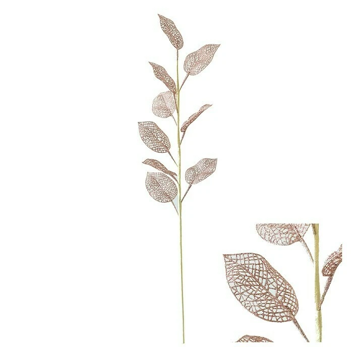 BAUHAUS Dekozweige Mit Blättern Rosa, Höhe: 78 Cm 3 BAUHAUS Dekozweige Mit Blättern Rosa, Höhe: 78 Cm