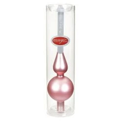 BAUHAUS Weihnachtskugeln 1 Stk., Lightrose Matt, Glas