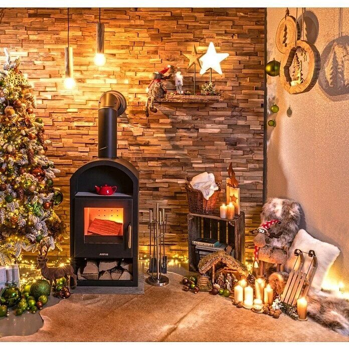 BAUHAUS Teelichthalter Gesteck Mit Roten Beeren L X B X H: 45 X 8 X 8 Cm 6 BAUHAUS Teelichthalter Gesteck Mit Roten Beeren L X B X H: 45 X 8 X 8 Cm – Bild 4