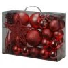 BAUHAUS Christbaumkugel-Mix Rot, Kunststoff, 54 Stk. -Jalousien Verkäufe 12 716