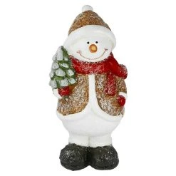 BAUHAUS Dekofigur L X B X H: 11 X 9,5 X 23 Cm, Weiß, Terracotta