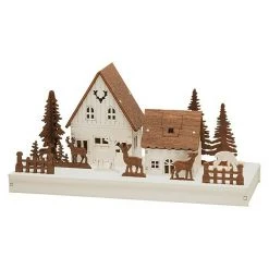 BAUHAUS Konstsmide LED-Dekoleuchte Waldhäuser L X B X H: 11 X 28 X 14 Cm, Anzahl LED: 6 Stk., Lichtfarbe: Warmweiß -Jalousien Verkäufe 12 740