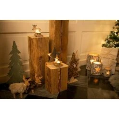 BAUHAUS Dekoartikel Höhe: 20 Cm, Natur/Silber -Jalousien Verkäufe 12 755